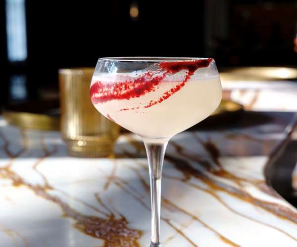 a beautiful cocktail